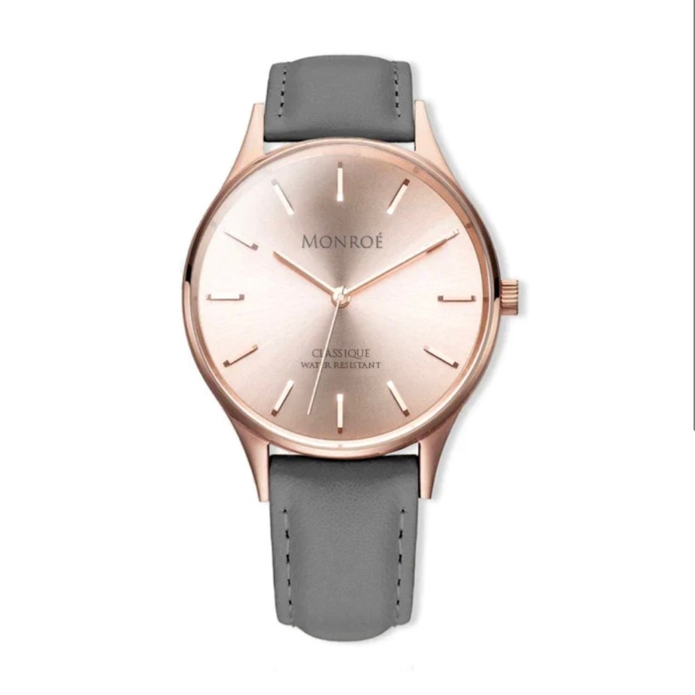 NEW Monroe Watches Sunburst Solerose watch
